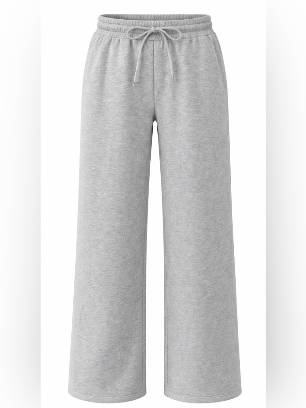 Priv - Grey Wide Leg Pant Large